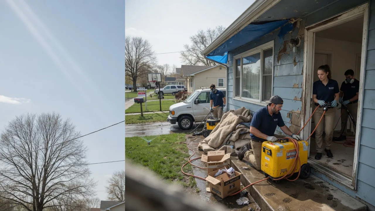 Basement Flood Cleanup in Summerset, SD near me